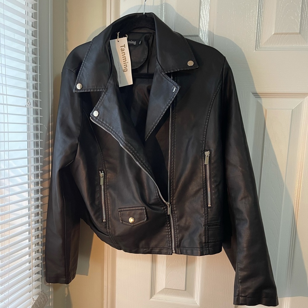 Leather jacket
